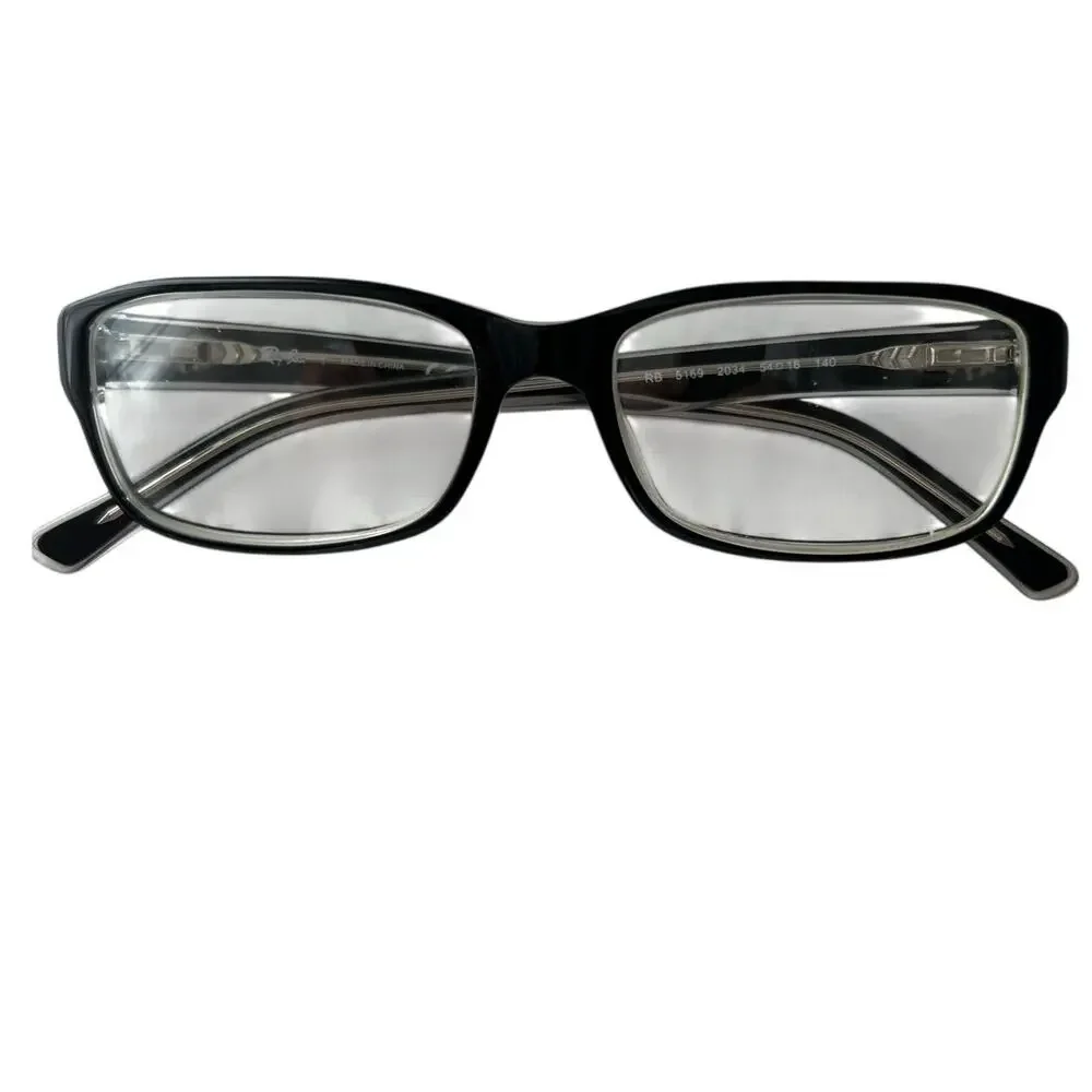 Ray Ban Eyeglasses RB 5169 2034 Black Transparent Size 54-16-140 Frames Only